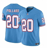 Men & Women & Youth Tennessee Titans #20 Tony Pollard Blue 2023 F.U.S.E. Throwback Limited Football Stitched Jersey,baseball caps,new era cap wholesale,wholesale hats