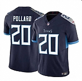 Men & Women & Youth Tennessee Titans #20 Tony Pollard Navy 2023 F.U.S.E. Vapor Limited Football Stitched Jersey,baseball caps,new era cap wholesale,wholesale hats