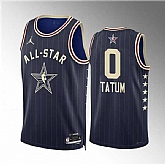 Men's 2024 All-Star #0 Jayson Tatum Navy Stitched Basketball Jersey,baseball caps,new era cap wholesale,wholesale hats