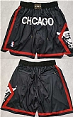 Men's Chicago Bulls Black City Edition Shorts (Run Small),baseball caps,new era cap wholesale,wholesale hats