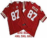 Men's Kansas City Chiefs #87 Travis Kelce Red FUSE Limited Vapor Stitched Jersey