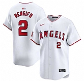 Men's Los Angeles Angels #2 Luis Rengifo White Home Limited Baseball Stitched Jersey Dzhi,baseball caps,new era cap wholesale,wholesale hats