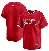 Men's Los Angeles Angels Blank Red Alternate Limited Baseball Stitched Jersey Dzhi,baseball caps,new era cap wholesale,wholesale hats