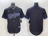 Men's Los Angeles Dodgers Blank Lights Out Black Fashion Stitched Cool Base Nike Jersey,baseball caps,new era cap wholesale,wholesale hats