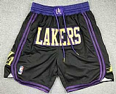 Men's Los Angeles Lakers Black 2023 City Icon Swingman Shorts,baseball caps,new era cap wholesale,wholesale hats