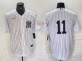 Men's New York Yankees #11 Anthony Volpe White With Patch 2024 Cool Base Stitched Jersey,baseball caps,new era cap wholesale,wholesale hats
