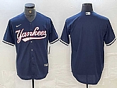 Men's New York Yankees Blank Navy Blue 2024 Cool Base Stitched Jersey,baseball caps,new era cap wholesale,wholesale hats
