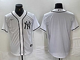 Men's New York Yankees Blank White Cool Base Stitched Jersey,baseball caps,new era cap wholesale,wholesale hats