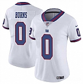 Women's New York Giants #0 Brian Burns White Stitched Jersey Dzhi,baseball caps,new era cap wholesale,wholesale hats