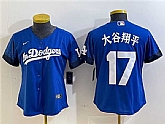 Youth Los Angeles Dodgers #17 Shohei Ohtani Royal City Connect Stitched Baseball Jersey,baseball caps,new era cap wholesale,wholesale hats