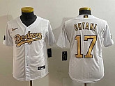 Youth Los Angeles Dodgers #17 Shohei Ohtani White 2022 All Star Stitched Flex Base Nike Jersey,baseball caps,new era cap wholesale,wholesale hats