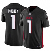 Men & Women & Youth Atlanta Falcons #1 Darnell Mooney Black 2024 F.U.S.E. Vapor Untouchable Limited Football Stitched Jersey,baseball caps,new era cap wholesale,wholesale hats