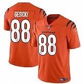 Men & Women & Youth Cincinnati Bengals #88 Mike Gesicki Orange Vapor Untouchable Limited Stitched Jersey