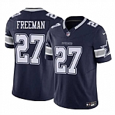 Men & Women & Youth Dallas Cowboys #27 Royce Freeman Navy 2023 F.U.S.E Vapor Untouchable Limited Football Stitched Jersey,baseball caps,new era cap wholesale,wholesale hats