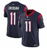 Men & Women & Youth Houston Texans #11 Jeff Okudah Navy Vapor Untouchable Football Stitched Jersey,baseball caps,new era cap wholesale,wholesale hats