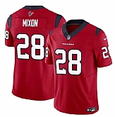 Men & Women & Youth Houston Texans #28 Joe Mixon Red 2024 F.U.S.E. Vapor Untouchable Football Stitched Jersey,baseball caps,new era cap wholesale,wholesale hats