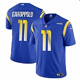 Men & Women & Youth Los Angeles Rams #11 Jimmy Garoppolo Blue Vapor Untouchable Football Stitched Jersey,baseball caps,new era cap wholesale,wholesale hats