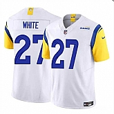 Men & Women & Youth Los Angeles Rams #27 Tre'Davious White White 2024 F.U.S.E. Vapor Untouchable Football Stitched Jersey