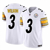 Men & Women & Youth Pittsburgh Steelers #3 Russell Wilson White F.U.S.E. Vapor Untouchable Limited Football Stitched Jersey,baseball caps,new era cap wholesale,wholesale hats