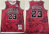 Men's Chicago Bulls #23 Michael Jordan Red 1997-98 Throwback Stitched Basketball Jersey Mixiu,baseball caps,new era cap wholesale,wholesale hats