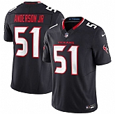 Men's Houston Texans #51 Will Anderson Jr. Navy 2024 Vapor F.U.S.E. Limited Football Stitched Jersey Dzhi