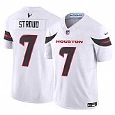 Men's Houston Texans #7 C.J. Stroud White 2024 Vapor F.U.S.E. Limited Stitched Jersey Dzhi,baseball caps,new era cap wholesale,wholesale hats
