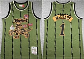 Men's Toronto Raptors #1 Tracy McGrady Green 1998-99 Throwback Stitched Jersey Mixiu,baseball caps,new era cap wholesale,wholesale hats
