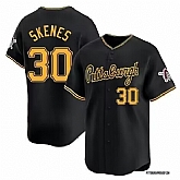 Men's Pittsburgh Pirates #30 Paul Skenes Nike Black Cool Base Jersey,baseball caps,new era cap wholesale,wholesale hats