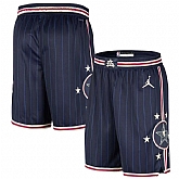 Jordan Brand 2024 NBA All-Star Game Navy Swingman Shorts Dzhi,baseball caps,new era cap wholesale,wholesale hats