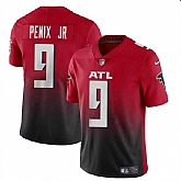 Men & Women & Youth Atlanta Falcons #9 Michael Penix Jr Red Black 2024 Draft Vapor Untouchable Limited Stitched Jersey,baseball caps,new era cap wholesale,wholesale hats