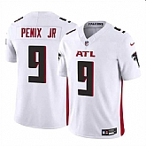 Men & Women & Youth Atlanta Falcons #9 Michael Penix Jr White 2024 Draft F.U.S.E. Vapor Untouchable Limited Stitched Jersey,baseball caps,new era cap wholesale,wholesale hats