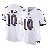 Men & Women & Youth Baltimore Ravens #10 Emory Jones White 2023 F.U.S.E Vapor Limited Jersey,baseball caps,new era cap wholesale,wholesale hats