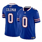 Men & Women & Youth Buffalo Bills #0 Keon Coleman Blue 2024 Draft F.U.S.E. Vapor Untouchable Limited Stitched Jersey,baseball caps,new era cap wholesale,wholesale hats