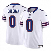 Men & Women & Youth Buffalo Bills #0 Keon Coleman White 2024 Draft F.U.S.E. Vapor Untouchable Limited Stitched Jersey,baseball caps,new era cap wholesale,wholesale hats