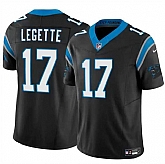 Men & Women & Youth Carolina Panthers #17 Xavier Legette Black 2024 Draft F.U.S.E. Vapor Limited Stitched Jersey,baseball caps,new era cap wholesale,wholesale hats