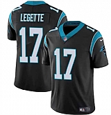 Men & Women & Youth Carolina Panthers #17 Xavier Legette Black 2024 Draft Vapor Limited Stitched Jersey,baseball caps,new era cap wholesale,wholesale hats