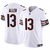 Men & Women & Youth Chicago Bears #13 Keenan Allen White 2023 F.U.S.E. Vapor Stitched Jersey,baseball caps,new era cap wholesale,wholesale hats