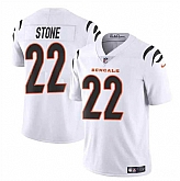 Men & Women & Youth Cincinnati Bengals #22 Geno Stone White Vapor Untouchable Limited Stitched Jersey,baseball caps,new era cap wholesale,wholesale hats