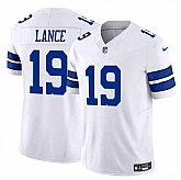 Men & Women & Youth Dallas Cowboys #19 Trey Lance White 2023 F.U.S.E Vapor Untouchable Limited Stitched Jersey,baseball caps,new era cap wholesale,wholesale hats