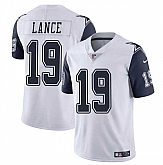 Men & Women & Youth Dallas Cowboys #19 Trey Lance White Color Rush Limited Stitched Jersey,baseball caps,new era cap wholesale,wholesale hats