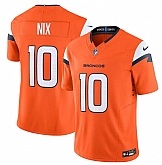 Men & Women & Youth Denver Broncos #10 Bo Nix Orange 2024 F.U.S.E. Vapor Limited Stitched Jersey,baseball caps,new era cap wholesale,wholesale hats