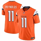 Men & Women & Youth Denver Broncos #11 Josh Reynolds Orange 2024 F.U.S.E. Vapor Limited Stitched Jersey,baseball caps,new era cap wholesale,wholesale hats