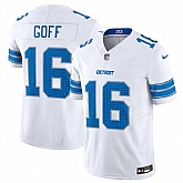 Men & Women & Youth Detroit Lions #16 Jared Goff White 2024 F.U.S.E. Vapor Limited Stitched Jersey,baseball caps,new era cap wholesale,wholesale hats