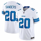 Men & Women & Youth Detroit Lions #20 Barry Sanders White 2024 F.U.S.E. Vapor Limited Stitched Jersey,baseball caps,new era cap wholesale,wholesale hats