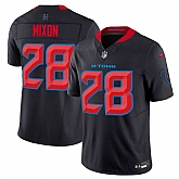 Men & Women & Youth Houston Texans #28 Joe Mixon Navy 2024 2nd Alternate F.U.S.E Vapor Stitched Jersey,baseball caps,new era cap wholesale,wholesale hats