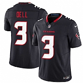 Men & Women & Youth Houston Texans #3 Tank Dell Navy 2024 Vapor F.U.S.E. Limited Stitched Jersey,baseball caps,new era cap wholesale,wholesale hats