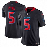 Men & Women & Youth Houston Texans #5 Jalen Pitre Navy 2024 2nd Alternate F.U.S.E Vapor Stitched Jersey,baseball caps,new era cap wholesale,wholesale hats