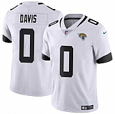 Men & Women & Youth Jacksonville Jaguars #0 Gabe Davis White Vapor Untouchable Limited Stitched Jersey,baseball caps,new era cap wholesale,wholesale hats