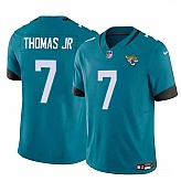 Men & Women & Youth Jacksonville Jaguars #7 Brian Thomas Jr Teal 2024 Draft F.U.S.E Vapor Untouchable Limited Stitched Jersey,baseball caps,new era cap wholesale,wholesale hats