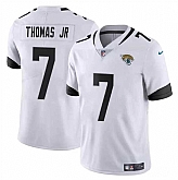 Men & Women & Youth Jacksonville Jaguars #7 Brian Thomas Jr White 2024 Draft Vapor Untouchable Limited Stitched Jersey,baseball caps,new era cap wholesale,wholesale hats